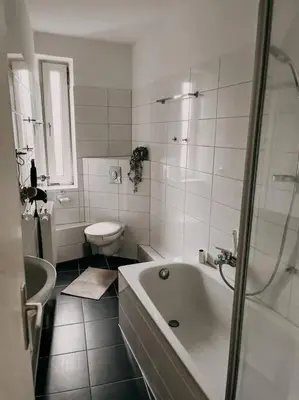 Ein Badezimmer in der Unterkunft Im Herzen Essens! Gemütlich und zentral wohnen! HO2R