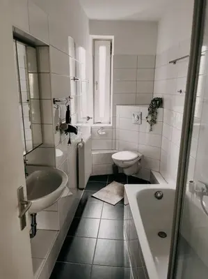 Ein Badezimmer in der Unterkunft Im Herzen Essens! Gemütlich und zentral wohnen! HO2R