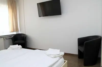 TV/Unterhaltungsangebot in der Unterkunft Ferienwohnung A 104