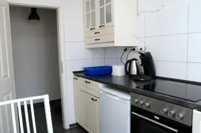 Küche/Küchenzeile in der Unterkunft Ferienwohnung A 104