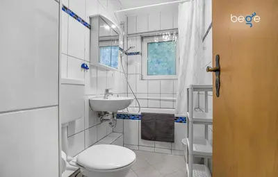 Ein Badezimmer in der Unterkunft BEGE APARTMENTS: STAY & WORK
