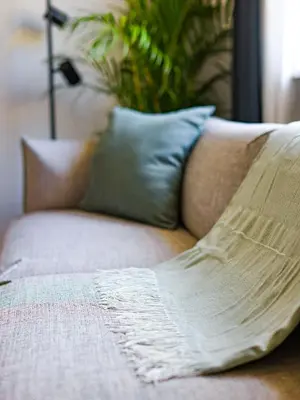 Ein Bett oder Betten in einem Zimmer der Unterkunft 75qm Luxusapartment in perfekter Lage