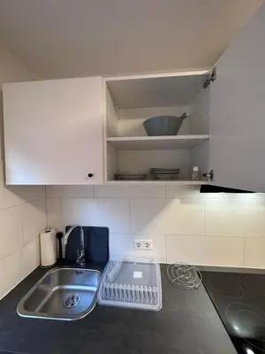 Küche/Küchenzeile in der Unterkunft VAZ Apartments Corporate Living Remscheid