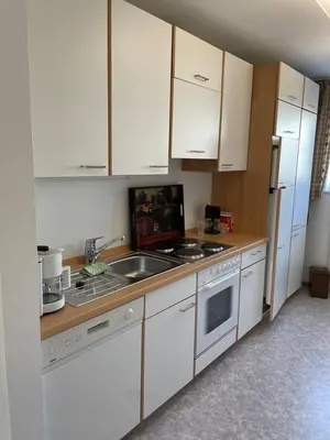Küche/Küchenzeile in der Unterkunft Schöne Wohnung in zentraler Lage im Ruhrgebiet