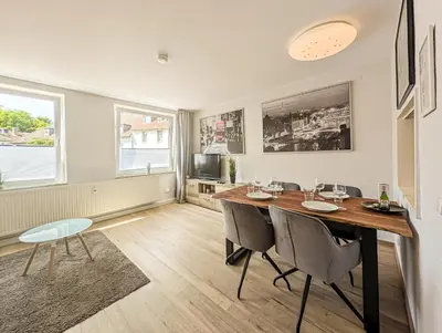 TV/Unterhaltungsangebot in der Unterkunft H-Lodges - TOP City-Appartments in Essen