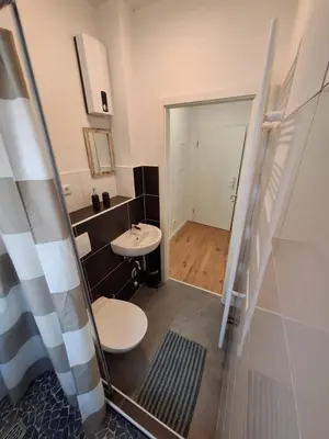 Ein Badezimmer in der Unterkunft Hagen