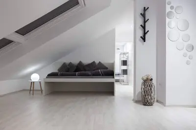Ein Bett oder Betten in einem Zimmer der Unterkunft Top ausgestattet Netflix Wifi Veltins Arena