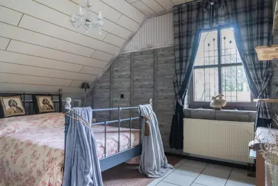Ein Bett oder Betten in einem Zimmer der Unterkunft Appartement 9 Nichtraucherappartement