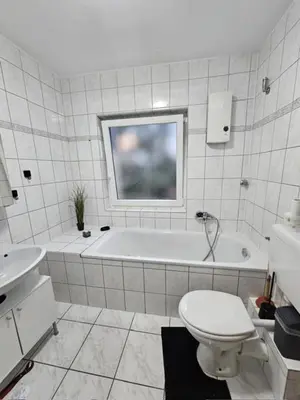 Ein Badezimmer in der Unterkunft M&L Wohnen 2