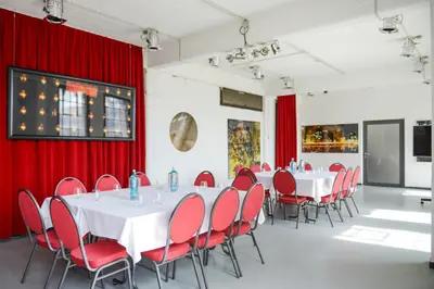 Ein Restaurant oder anderes Speiselokal in der Unterkunft chillten dorsten