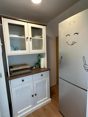 Küche/Küchenzeile in der Unterkunft Cozy apartment in Haltern am See