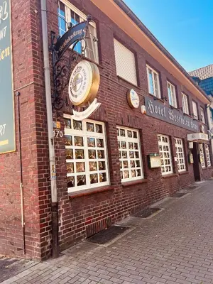Das Gebäude in dem sich das Hotel befindet