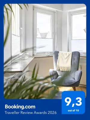 Ein Sitzbereich in der Unterkunft Gemütliches wohnen in idealer Lage, nahe Dortmund