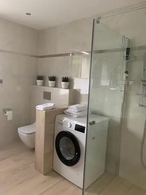 Ein Badezimmer in der Unterkunft Apartment Naturjuwel