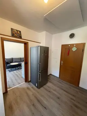 Küche/Küchenzeile in der Unterkunft Großzügige Wohnung