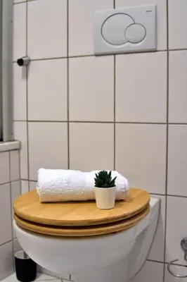Ein Badezimmer in der Unterkunft Industrial Style 77qm mit Balkon