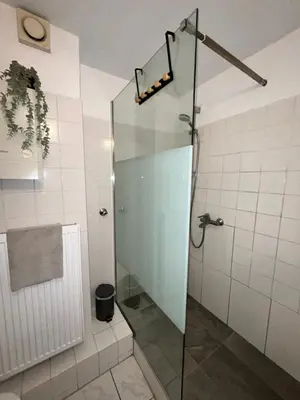 Ein Badezimmer in der Unterkunft Apartment Central 85I 55 qm Wi-Fi free