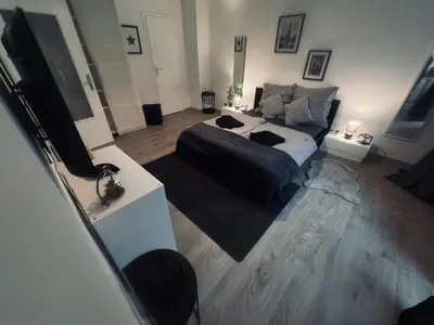 Ein Bett oder Betten in einem Zimmer der Unterkunft Rü-Premium Apartments