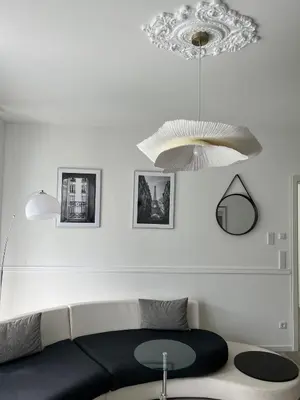 Ein Sitzbereich in der Unterkunft Paris to Bochum, 4 Pers. Apartm.