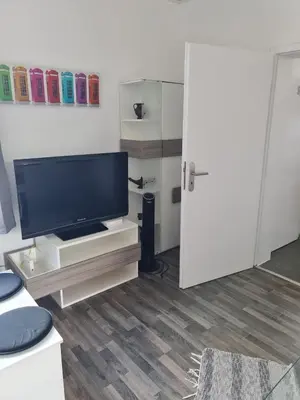 TV/Unterhaltungsangebot in der Unterkunft Drea's Ferienwohnung