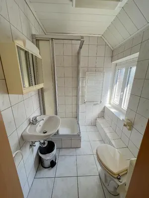 Ein Badezimmer in der Unterkunft Hotel Bollerott