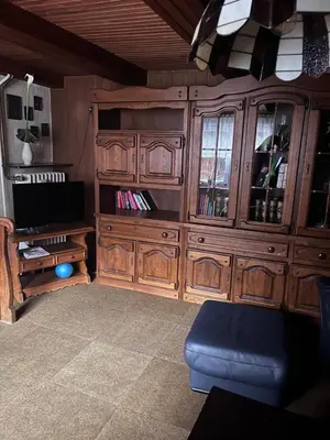 Die Bibliothek im Privatzimmer