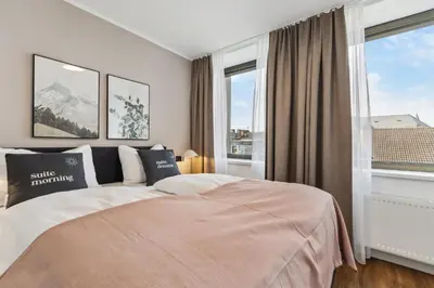 Ein Bett oder Betten in einem Zimmer der Unterkunft Limehome Oberhausen Paul-Reusch-Str