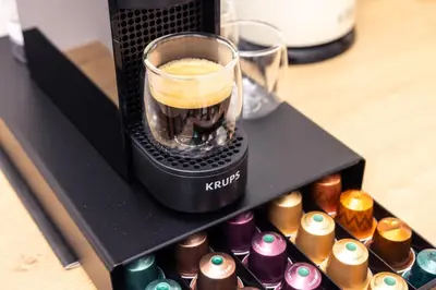 Kaffee-/Teezubehör in der Unterkunft Design-Apartment Duisburg - Küche, Nespresso, Parken - by Lott Living