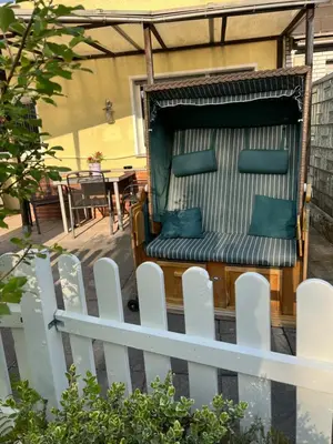 Ein Balkon oder eine Terrasse in der Unterkunft Auszeit im Pott - Ferienwohnung Lavendel