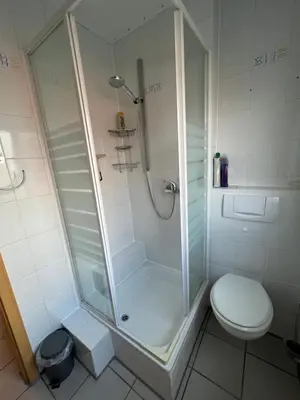 Ein Badezimmer in der Unterkunft Auszeit im Pott - Ferienwohnung Minze
