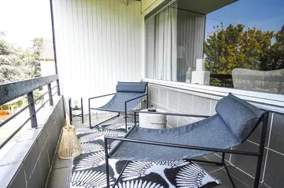 Ein Balkon oder eine Terrasse in der Unterkunft HOMEFY - Feel Good Apartment