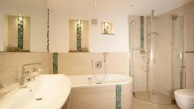 Ein Badezimmer in der Unterkunft Biloba Garden