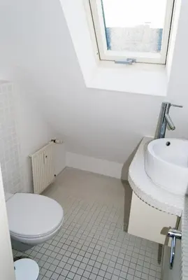 Ein Badezimmer in der Unterkunft Unter den Sternen
