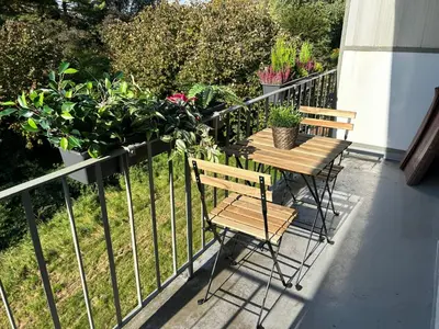 Ein Balkon oder eine Terrasse in der Unterkunft Prima Service Appartement ,Ferienwohnung ,Apartment AVD4