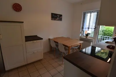 Küche/Küchenzeile in der Unterkunft Ferienwohnung Hohenlimburg