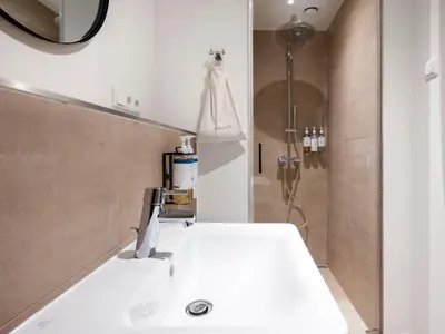 Ein Badezimmer in der Unterkunft Numa Düsseldorf Leo