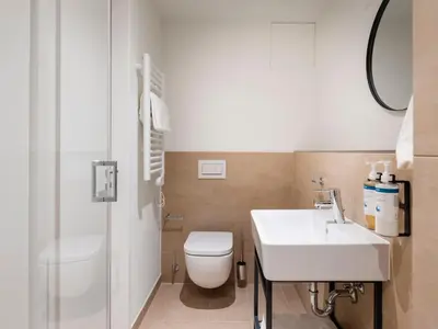 Ein Badezimmer in der Unterkunft Numa Düsseldorf Leo