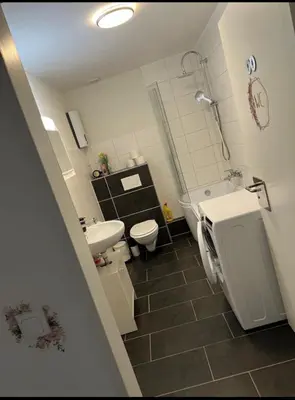 Ein Badezimmer in der Unterkunft Las Vegas by D&J Apartment‘s