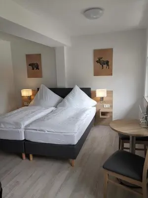 Ein Bett oder Betten in einem Zimmer der Unterkunft Becky´s Kolpinghaus