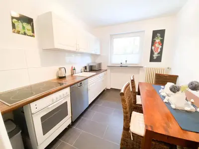 Küche/Küchenzeile in der Unterkunft 1-3 Pers. zentral gelegene, gemütliche Wohnung in Remscheid