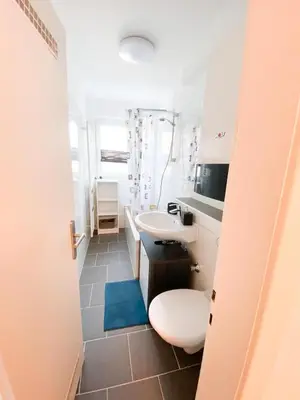 Ein Bett oder Betten in einem Zimmer der Unterkunft 1-3 Pers. zentral gelegene, gemütliche Wohnung in Remscheid
