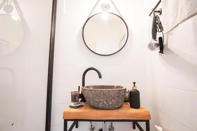 Grundriss der Unterkunft HOMEFY - Boho Studio