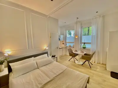 Ein Bett oder Betten in einem Zimmer der Unterkunft Studio 229