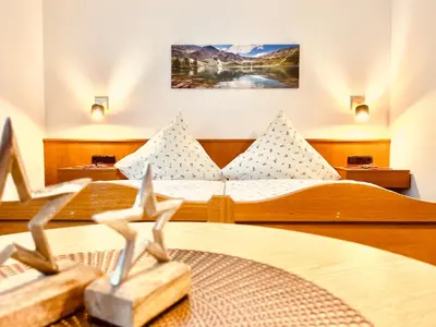 Ein Bett oder Betten in einem Zimmer der Unterkunft Bauernstüb´l