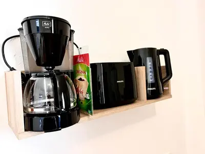 Kaffee-/Teezubehör in der Unterkunft Neu: 3 Bedroom w/ 6 Beds in Hagen, 7min to A1