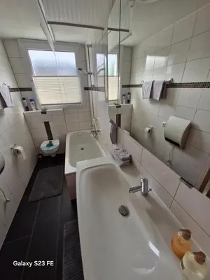 Ein Badezimmer in der Unterkunft Apartment Bochum