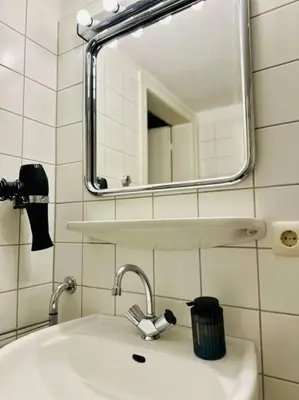 Ein Badezimmer in der Unterkunft Mülheim an der Ruhr innenstadt