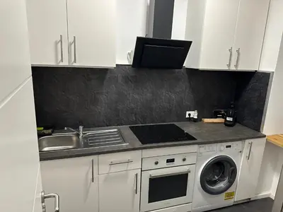 Küche/Küchenzeile in der Unterkunft Butler Suites