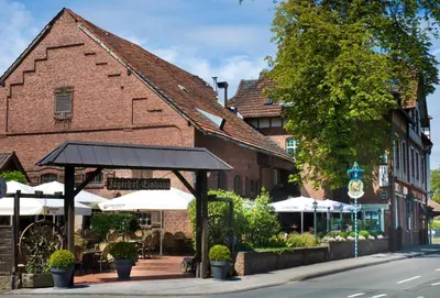 Das Gebäude in dem sich das Hotel befindet