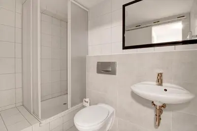 Ein Badezimmer in der Unterkunft Stilvoller Bungalow in Selm-Cappenberg